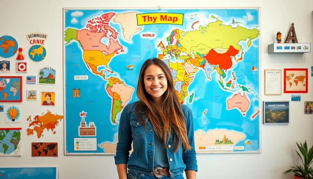world travel maps